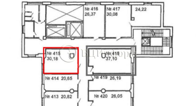 Аренда офиса 30.2 м², проспект Обуховской Обороны - фото 4