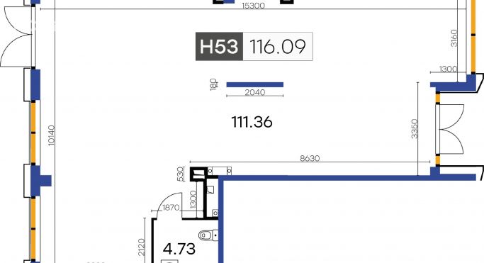 Продажа помещения свободного назначения 116.1 м², Паромный переулок - фото 1