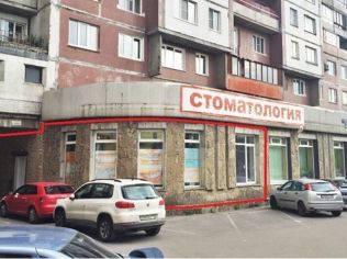 Продажа торгового помещения 134 м2 в жилом доме, метро Международная