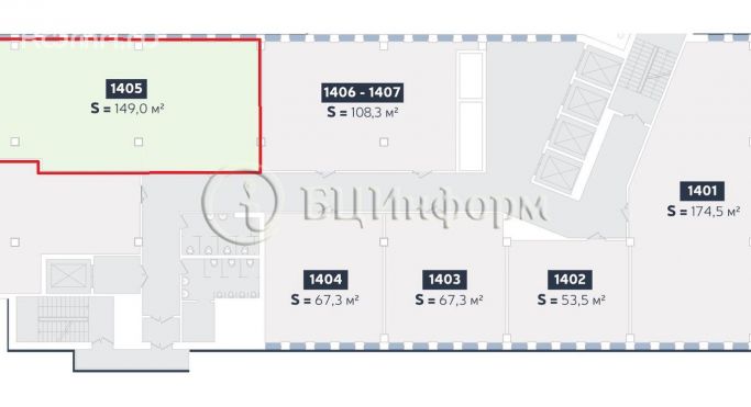 Аренда офиса 149 м², Львовская улица - фото 5