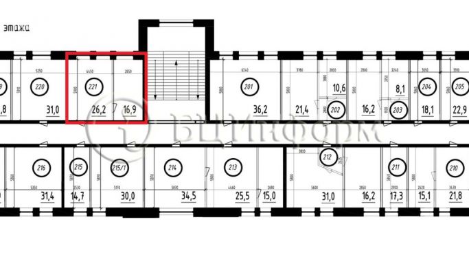 Аренда офиса 43.1 м², Петровская коса - фото 5