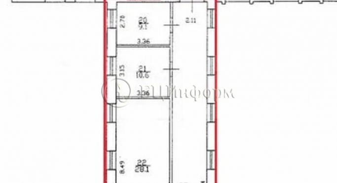 Аренда офиса 127.1 м², улица Бабушкина - фото 4