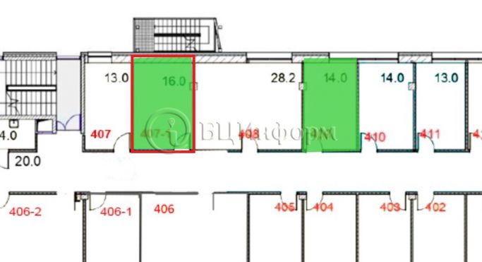 Аренда офиса 16 м², проспект Маршала Блюхера - фото 3