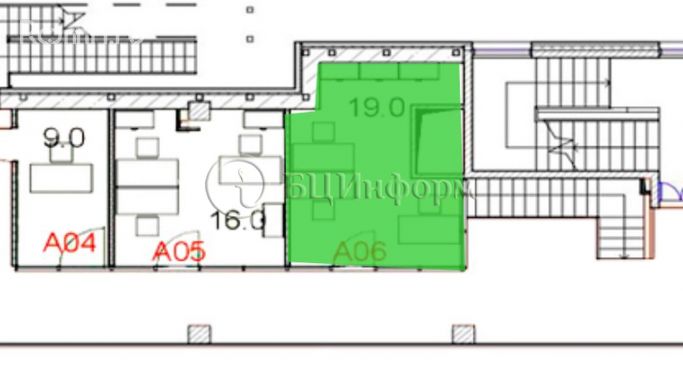 Аренда офиса 19 м², проспект Маршала Блюхера - фото 3