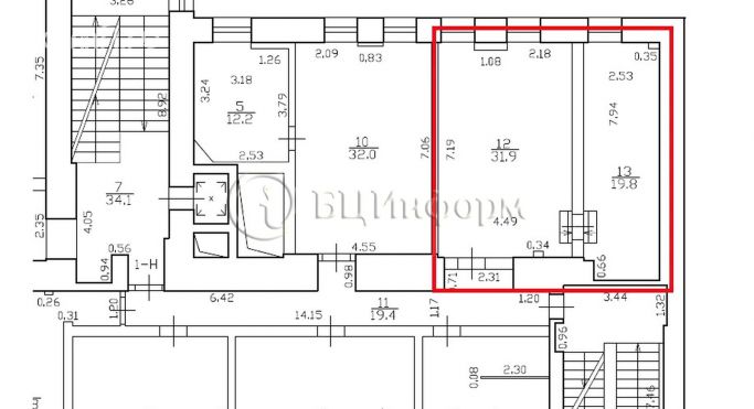 Аренда офиса 51.7 м², 24-я линия Васильевского острова - фото 3