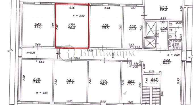 Аренда офиса 46.5 м², Афонская улица - фото 5