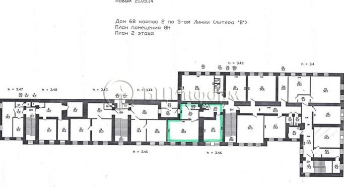 Аренда офиса 77.5 м², 5-я линия Васильевского острова - фото 3
