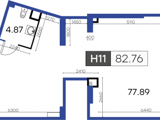 Продажа помещения свободного назначения 82.8 м²