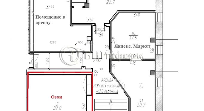 Аренда помещения свободного назначения 32 м², Левашовский проспект - фото 1