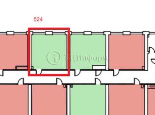 Аренда офиса 35 м²