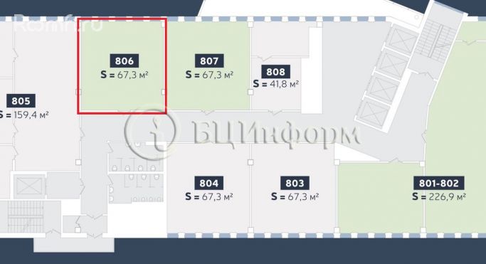 Аренда офиса 67.3 м², Львовская улица - фото 3