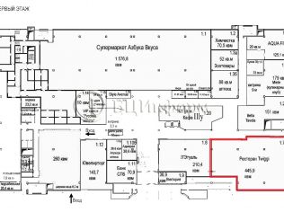 Аренда помещения свободного назначения 440 м²