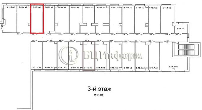 Аренда офиса 16.3 м², Бумажная улица - фото 4