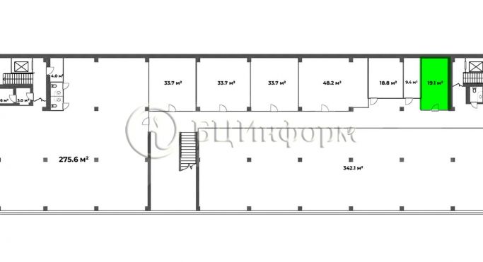 Аренда помещения свободного назначения 19 м², улица Юных Пионеров - фото 4