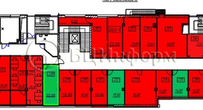 Аренда офиса 22 м², проспект Маршала Блюхера - фото 3