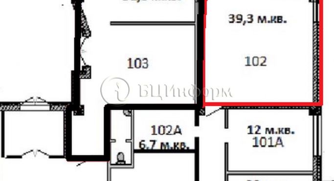 Аренда офиса 39.3 м², Варшавская улица - фото 4