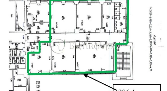 Аренда офиса 296.3 м², Выборгская набережная - фото 5