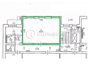Аренда помещения свободного назначения 55 м²