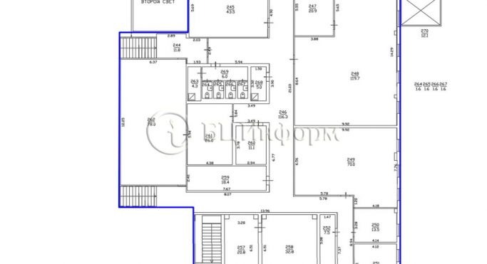 Аренда помещения свободного назначения 762.2 м², улица Савушкина - фото 5