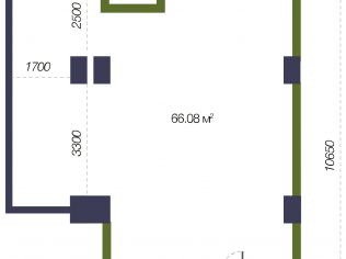 Продажа торгового помещения 71.6 м2 в жилом комплексе