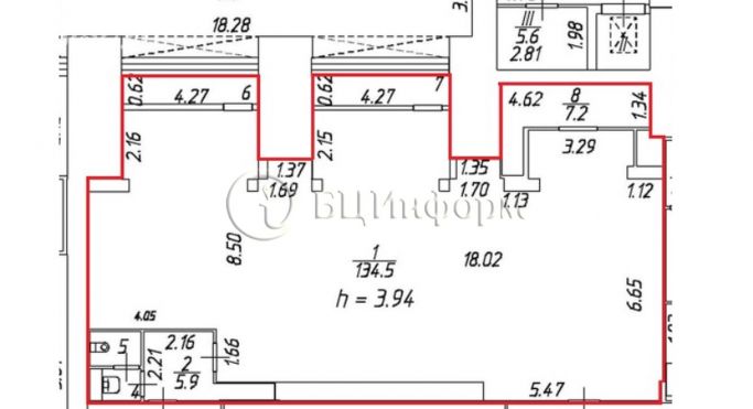 Аренда помещения свободного назначения 155 м², улица Академика Павлова - фото 4