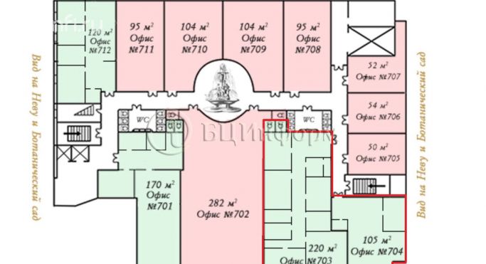 Аренда офиса 325 м², Выборгская набережная - фото 4
