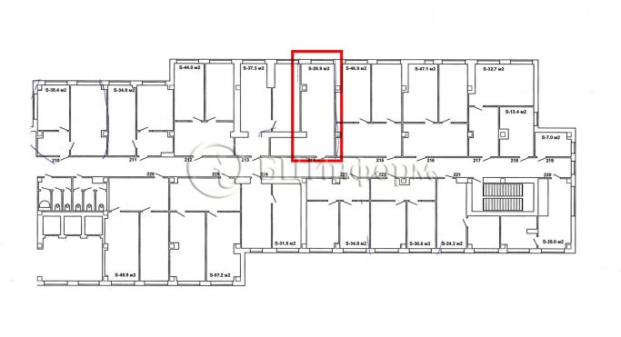 Аренда офиса 28.9 м², Бумажная улица - фото 4
