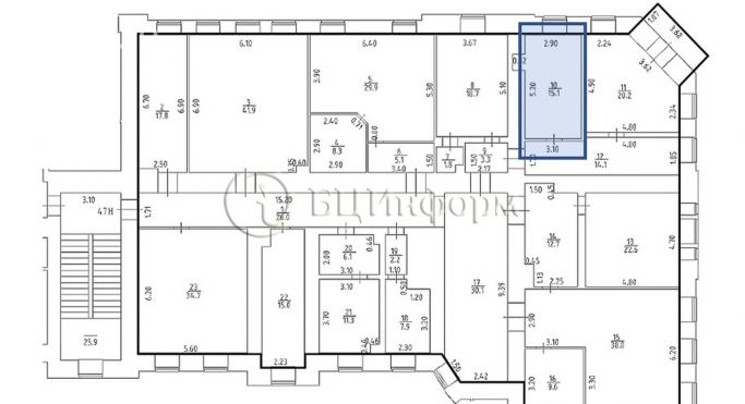 Аренда офиса 17.3 м², 7-я Красноармейская улица - фото 4