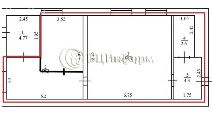 Аренда офиса 70 м², улица Марата - фото 4