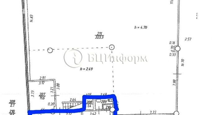 Аренда помещения свободного назначения 42.1 м², Лахтинский проспект - фото 2