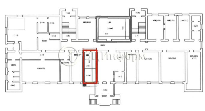 Аренда офиса 14.3 м², улица Егорова - фото 3