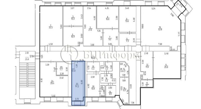 Аренда офиса 14.5 м², 7-я Красноармейская улица - фото 4