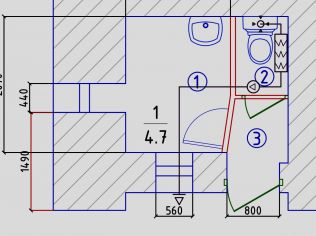Аренда помещения свободного назначения 7 м²