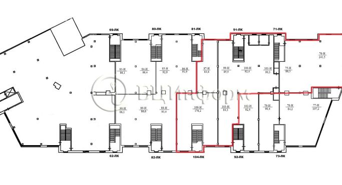 Аренда помещения свободного назначения 900 м², Заневский проспект - фото 5