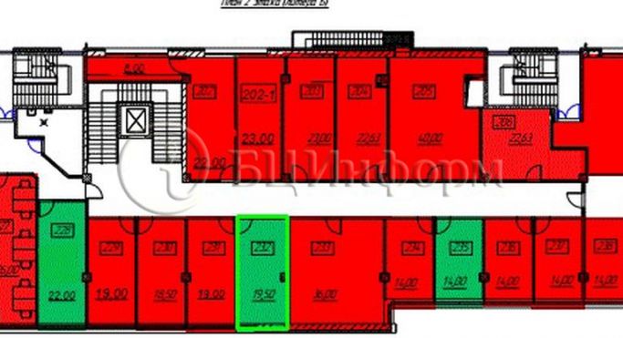 Аренда офиса 20 м², проспект Маршала Блюхера - фото 3