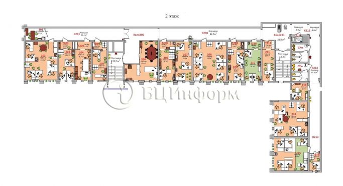 Аренда офиса 572 м², улица Достоевского - фото 1