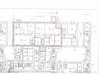 Аренда офиса 325 м2 в бизнес-центре, метро Звенигородская