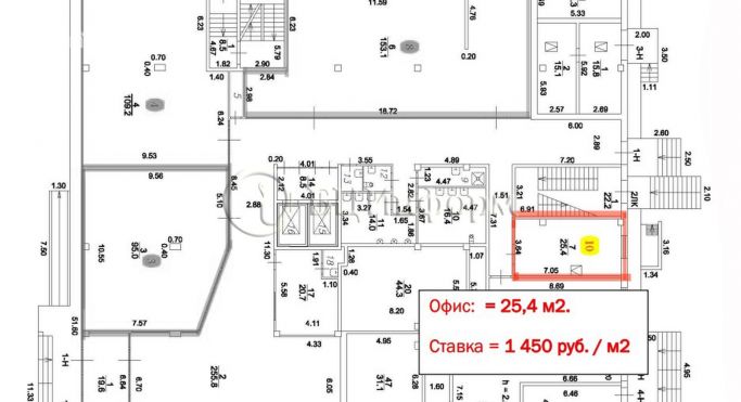 Аренда офиса 25.4 м², Софийская улица - фото 3