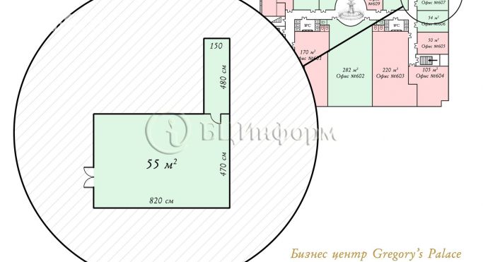 Аренда офиса 55 м², Выборгская набережная - фото 5