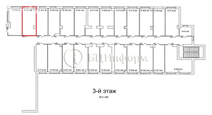 Аренда офиса 19.4 м², Бумажная улица - фото 4