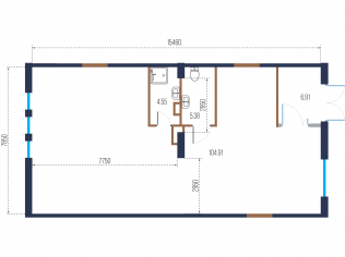 Продажа помещения свободного назначения 121.8 м²