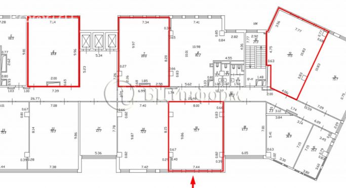 Аренда офиса 75.7 м², улица Профессора Качалова - фото 3