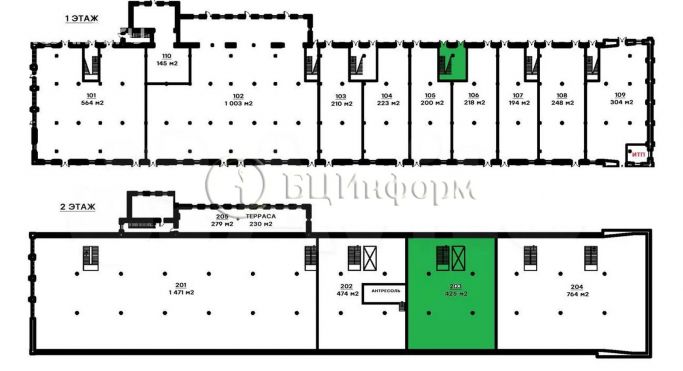 Аренда офиса 495 м², набережная Обводного канала - фото 4
