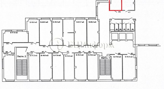 Аренда офиса 17.9 м², Бумажная улица - фото 4
