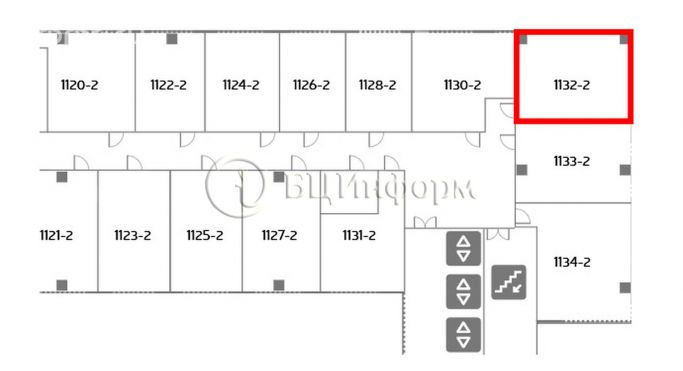 Аренда офиса 45.7 м², Новорощинская улица - фото 5