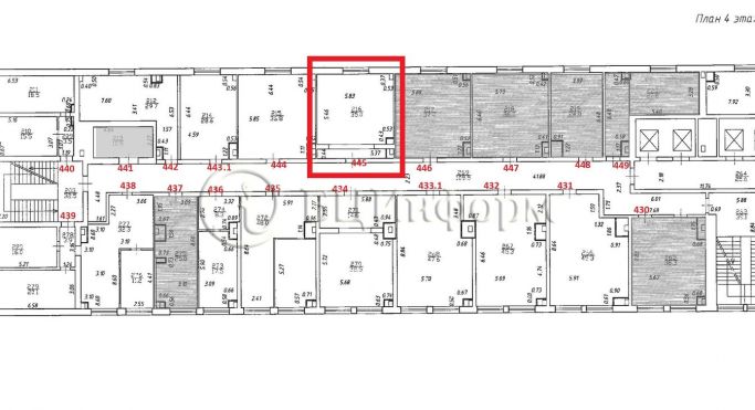 Аренда офиса 35 м², проспект Обуховской Обороны - фото 4