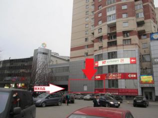 Аренда офиса 125 м2 в бизнес-центре, метро Комендантский Проспект