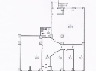 Аренда торгового помещения 18.7 м²