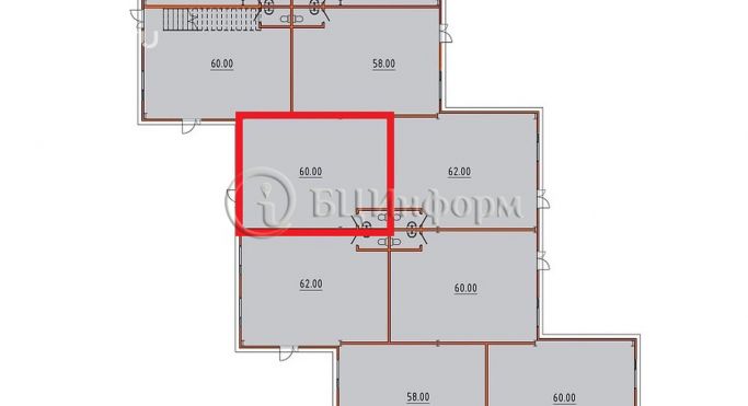Аренда помещения свободного назначения 60 м², улица Юных Пионеров - фото 3