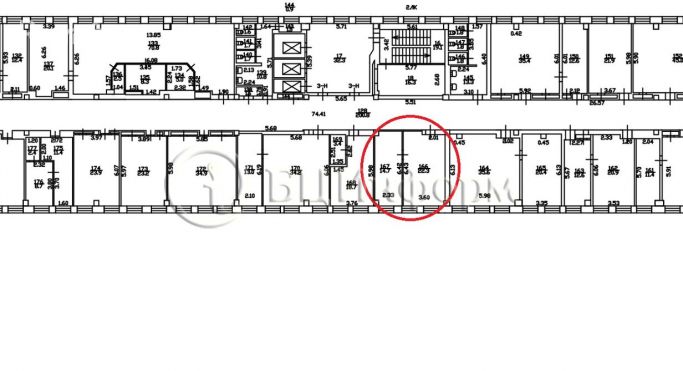 Аренда офиса 37 м², Межевой канал - фото 5
